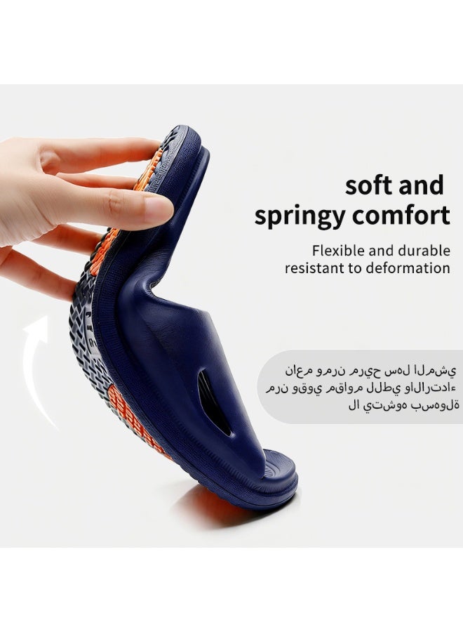 GUOLUOFEI Non Slip Shower Shoes, Lightweight Indoor House Slides Bathroom Shower Sandals Slippers for Women and Men - Image 5